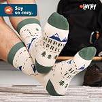 Outdoors Socks Hiking Camping Gift for Nature Lovers Men & Women Holiday - Image 3