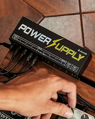 Donner DP-1 Guitar Power Supply 10 Isolated DC Output for 9V/12V/18V Effect Pedal - image 9