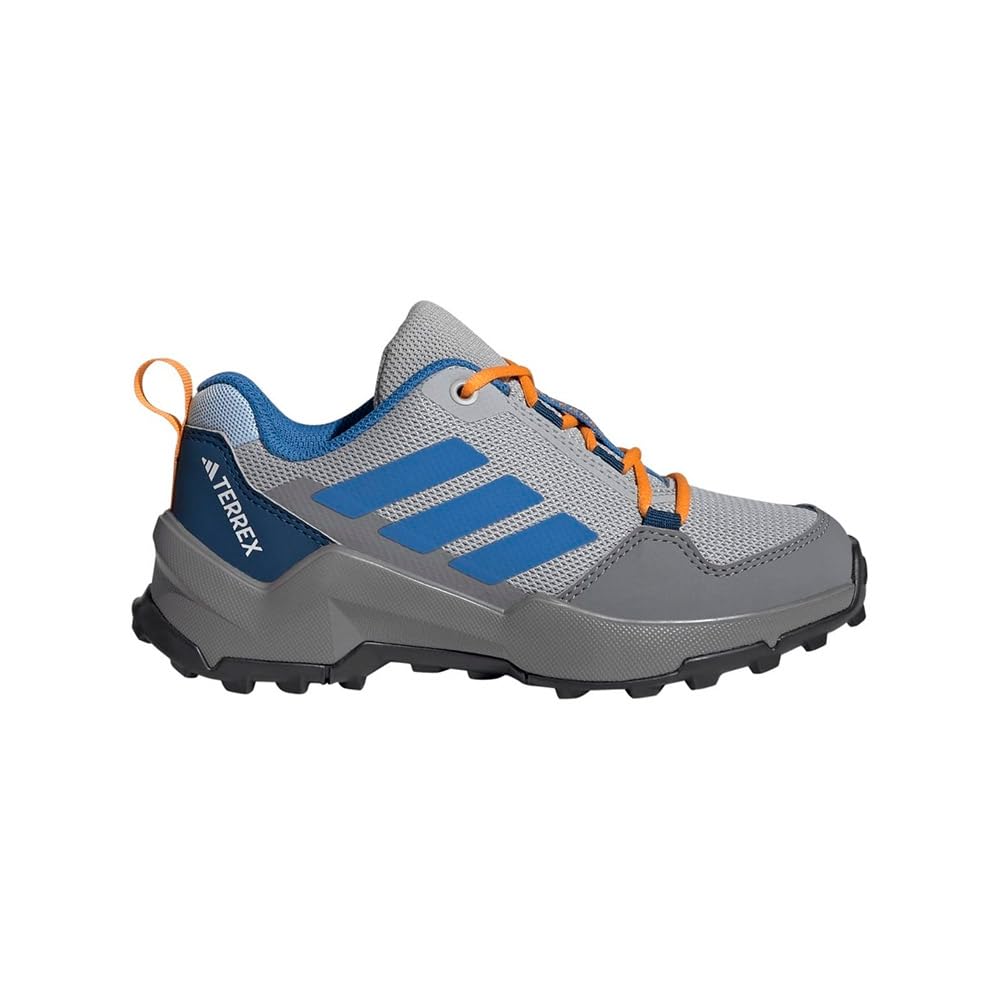 adidas Unisex Kinder Terrex Ax4S Hiking Kids Shoes, Grey Two/Glow Blue/Grey Three, 38 EU