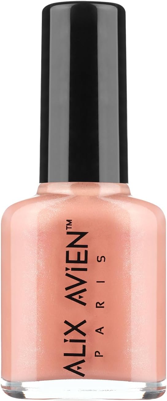 ALIX AVIEN Şeftali Rengi Oje 77 - Yüksek Pigmentli Uzun Süreli Kalıcılık Hızlı Kuruma - Nail Lacquer 77
