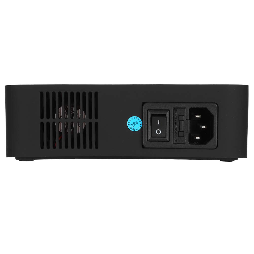 Inteligentna stacja ładująca USB, 3-kanałowa, 100 W, niezależne prądy, stacja USB, organizer, 60 portów, ładowarka USB, PC, ABS, ognioodporna, 300 W (UE)