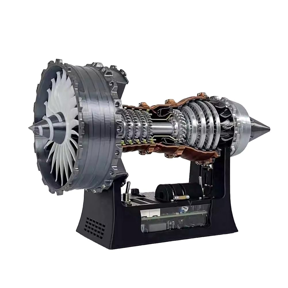 Motore Turboventola 900 per Modellino di Aeromobile Kit Motore per Modellino di Aeromobile Motore Turbogetto 900 Replica Motore per Aerei Sovralimentato