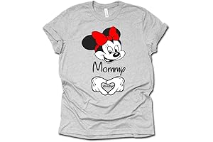 Disney Maternity Minnie Mommy T Shirt Announcement Tee