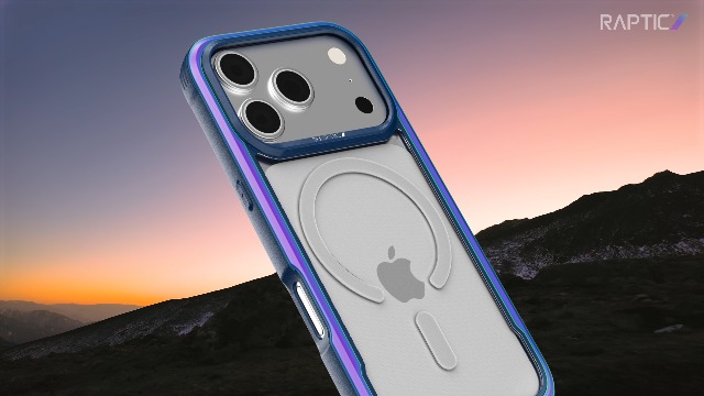 Amazon.com: RAPTIC Shield Iridescent Aluminum Frame MagSafe Clear