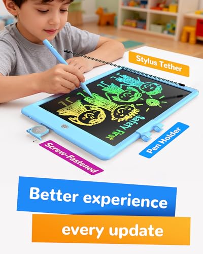 1. KOKODI LCD Writing Tablet for Toddlers – 10-Inch Doodle Board for Kids