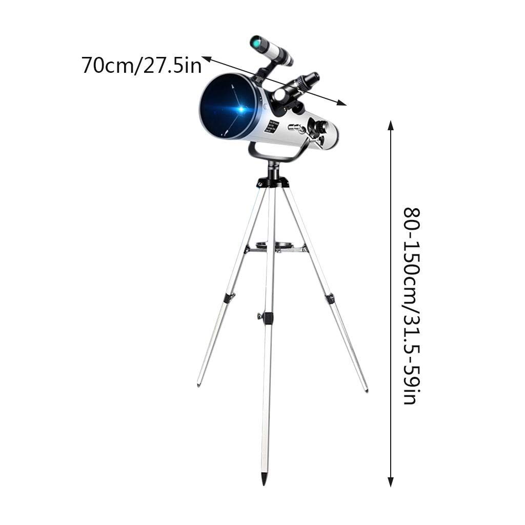 Profesjonalne obserwacje gwiazd o dużym powiększeniu o wysokiej rozdzielczości ze statywem Odblaskowy teleskop astronomiczny o wysokiej rozdzielczości dla dorosłych dla początkujących