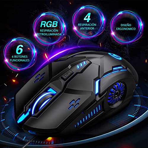 Mouse De Computadora, Video On Demand raton mouse Marca Yabely (2)