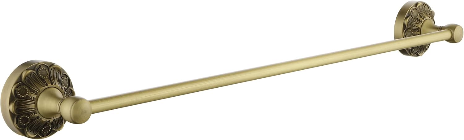 Amazon.com: Lucyound Antique Brass Towel Bar Wall Mount, 24 inch Bath ...