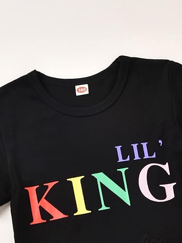 Miniatura 6 de Aalizzwell Conjunto de camiseta de manga corta para niños pequeños, pantalones cortos de camuflaje, ropa de verano