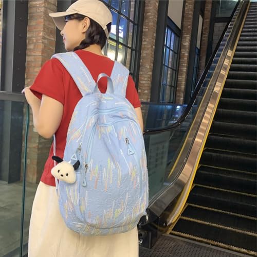 Image of Tinytot 30 Litre Japanese Korean Style School Bag Water-Resistant Laptop & Travel Backpack - Unisex Large 18 Inches Multipurpose Student Backpack for Boys & Girls, Men & Women