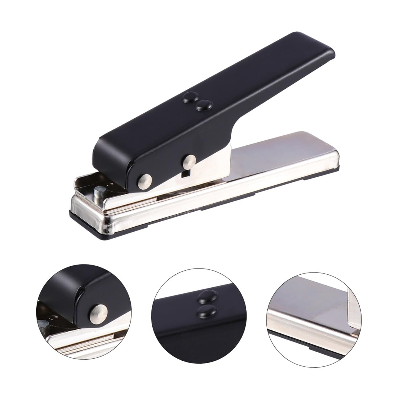 Ciieeo Perforatore Plettri Per Chitarra Fai Da Te in Ferro Durevole Accessori Per Chitarra Strumento Per Creazione Plettri Utensile Manuale Per Musicisti