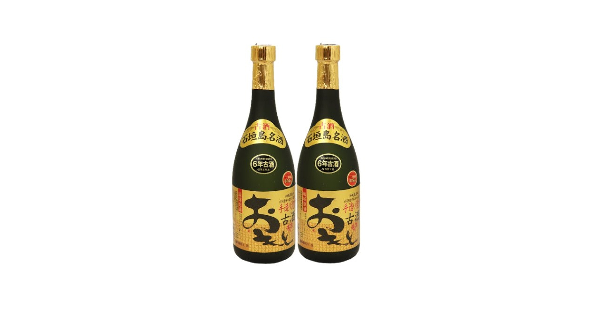 Amazon.co.jp: 地釜蒸留泡盛 6年古酒おもと 43度/720ml×2本