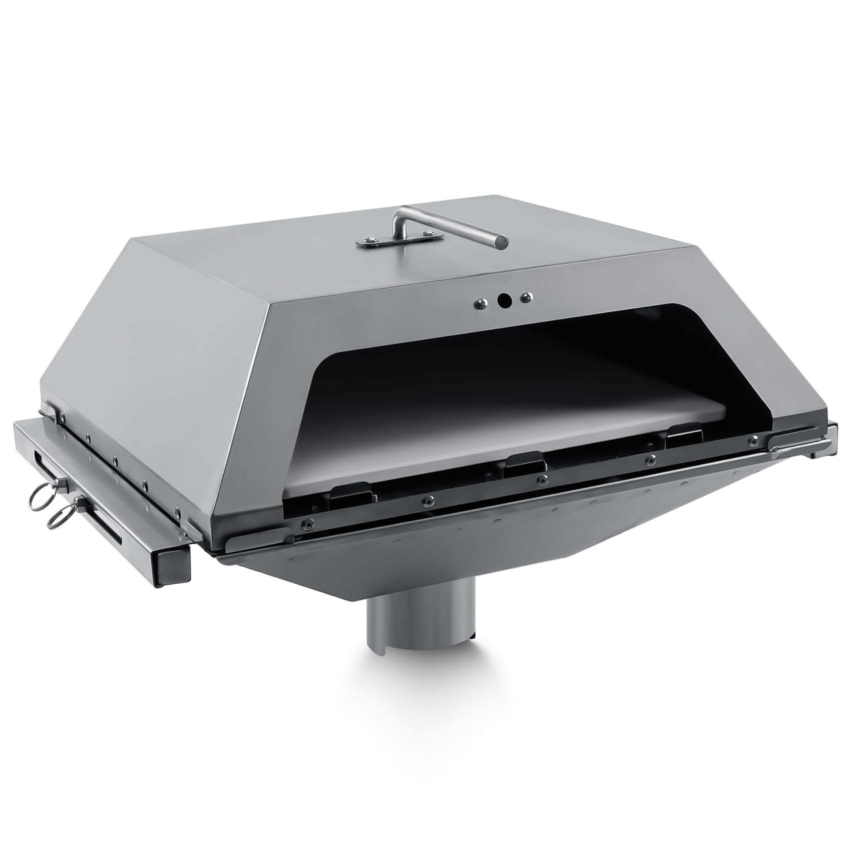 Wypalany drewnem nasadka do pieca do pizzy Traeger, Pit Boss, Camp Chef, Green Mountain/GMG, Rec-Tec, Z Grills, Smokin Brothers Pellet Grills, konwertuje grille pellet wędzarnia na zewnątrz akcesoria