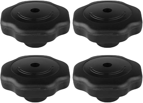 Mipcase Pomo de repuesto para tapa de olla de vapor, 4 piezas universal de repuesto para olla a presión, tapa de cacerola, olla vaporizador de pelo