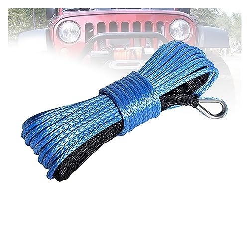 Cable de cabrestante sintético 10mm x 15m para remolque de quad 4WD