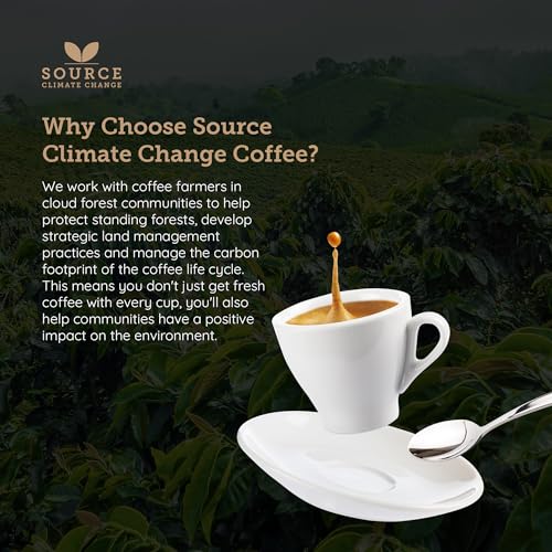 Organic Ground Coffee - Single Origin, Award-Winning Medium & Dark Roast Gift Collection by Source Climate Change - Ethically Sourced, Traceable & Freshly Roasted Selection, 4 x 227 Coffee Bags - Image 8