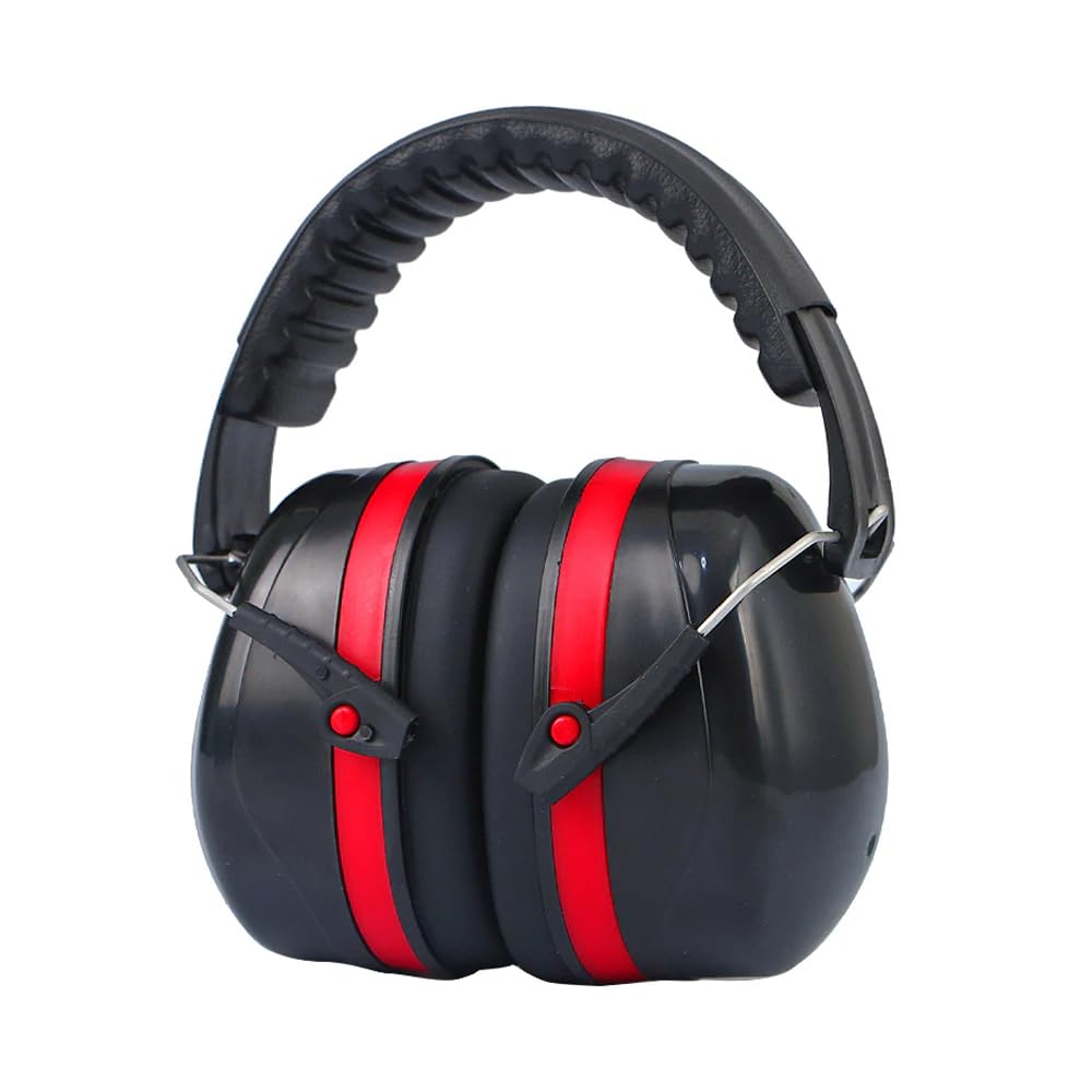 SYGA Childrens Noise Reduction Reading Earmuffs, Head-Mounted Soundproof Earmuffs for Studying and Concentration (Red) (B0CX1BBCL6) Amazon Price History, Amazon Price Tracker