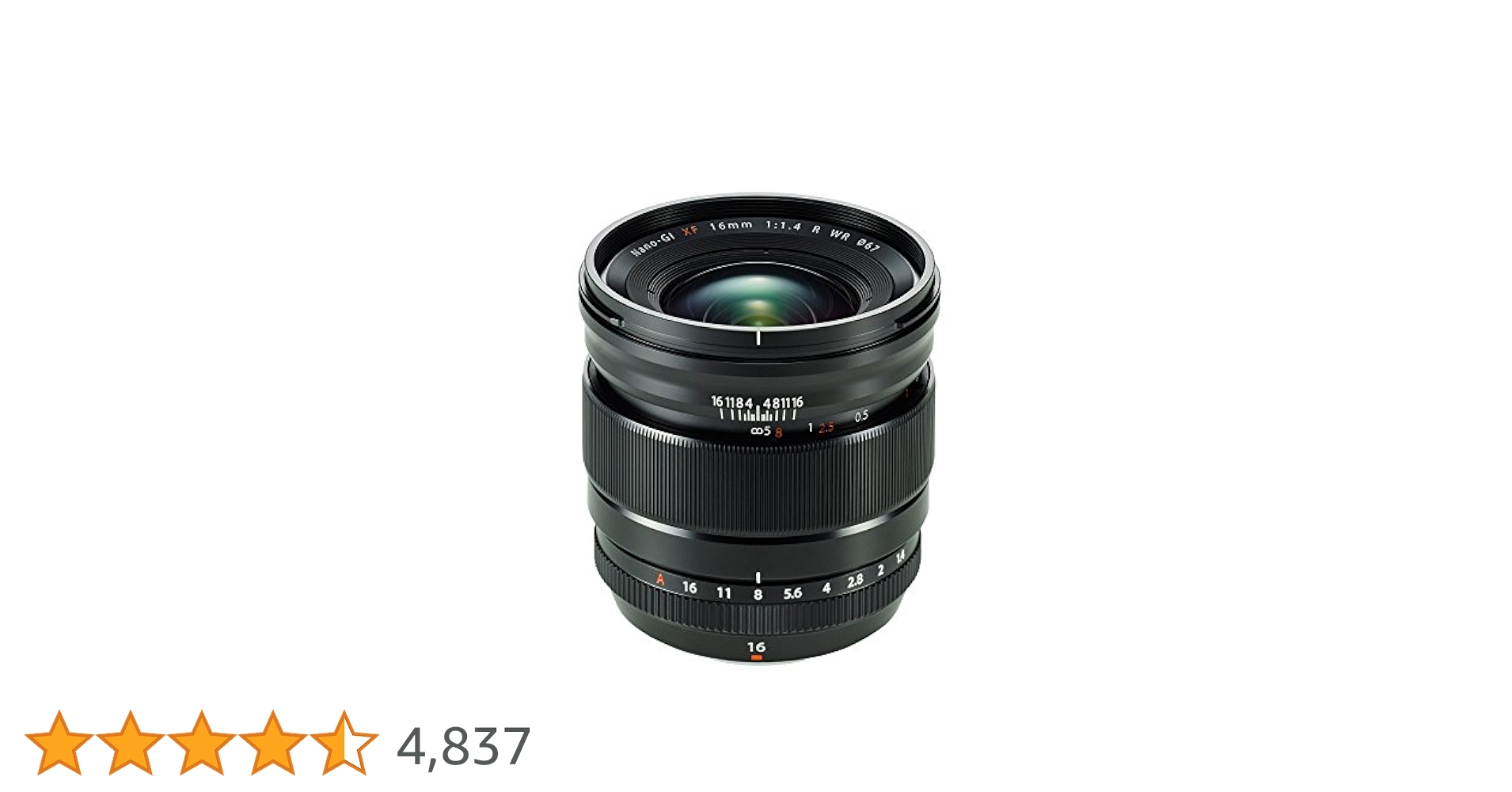 【美品】 富士フイルム XF16mm F1.4 R WR Amazon.com : Fujifilm XF16mmF1.4 R WR : Electronics