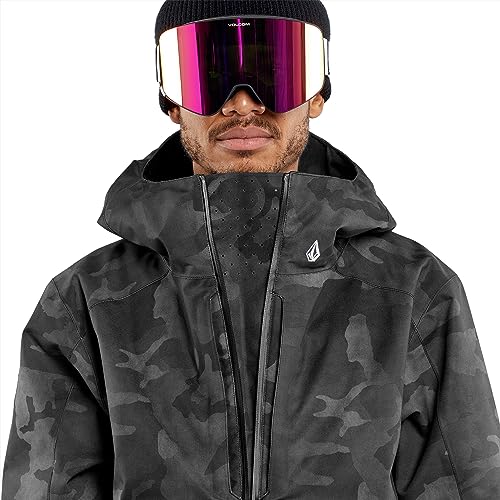 Image of Volcom Men's Brighton Pullover Anarok Hooded Snowboard Jacket