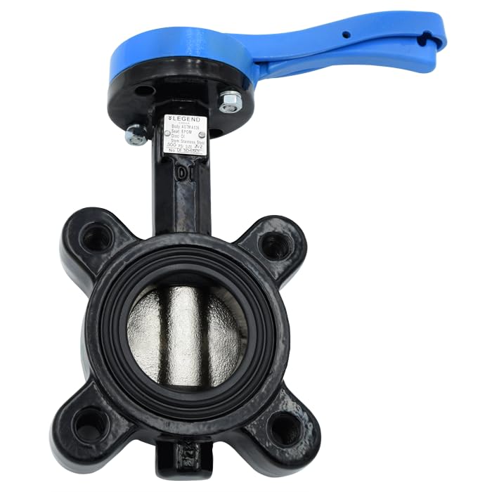 Válvula de mariposa industrial Legend Valve T-367DI 6 pulgadas código 116-676
