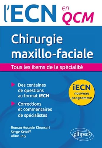 livre Chirurgie Maxillo-Faciale l'ECN en QCM