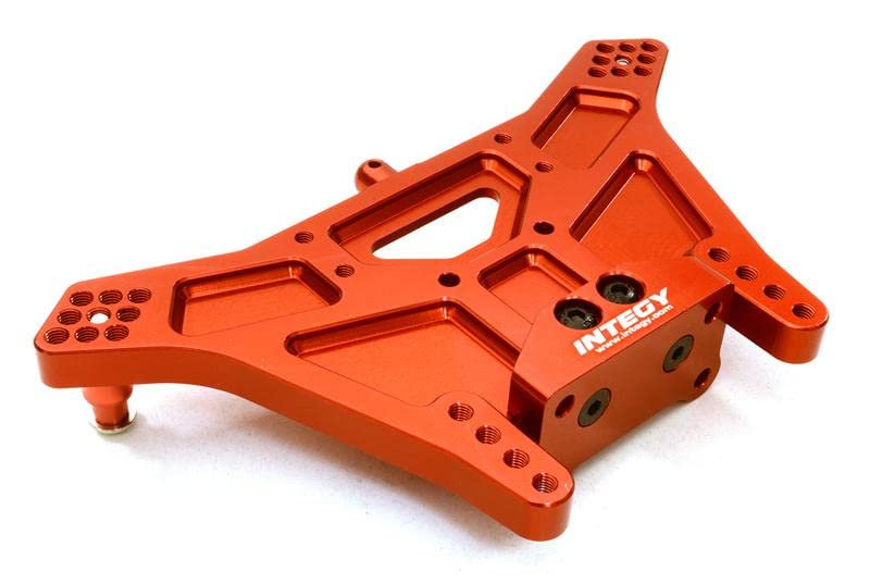 Integy RC Billet Machined Rear Shock Tower for 1/10 Rustler 2WD, Slash 2WD & Stampede 2WD