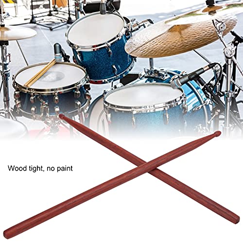 Baquetas de caoba para batería, sensación de gravedad fuerte, accesorios para instrumentos MD83, para expertos y principiantes, color rojo miniatura 2