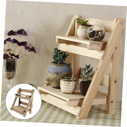 Support à plantes intérieur en bois pour optimiser vos petits pots