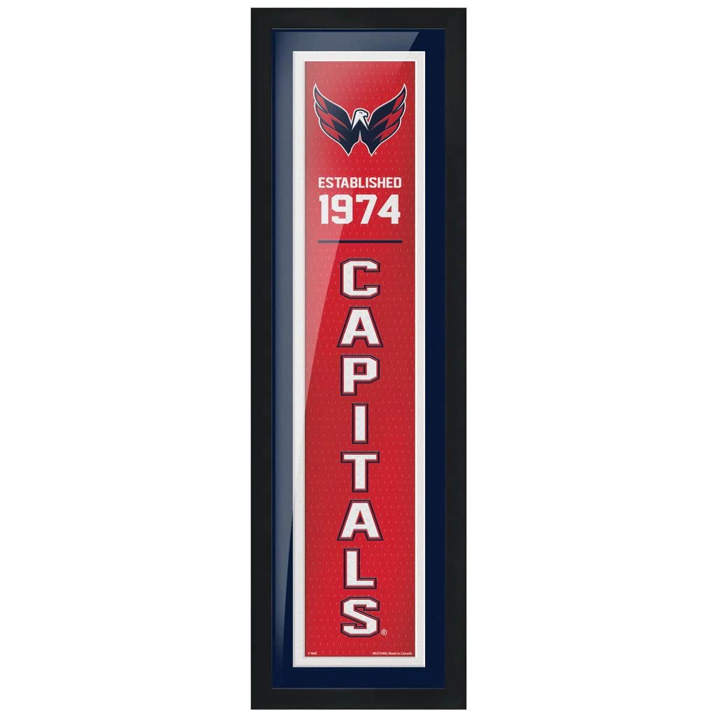 That's My Ticket Washington Capitals Established Framed Artwork