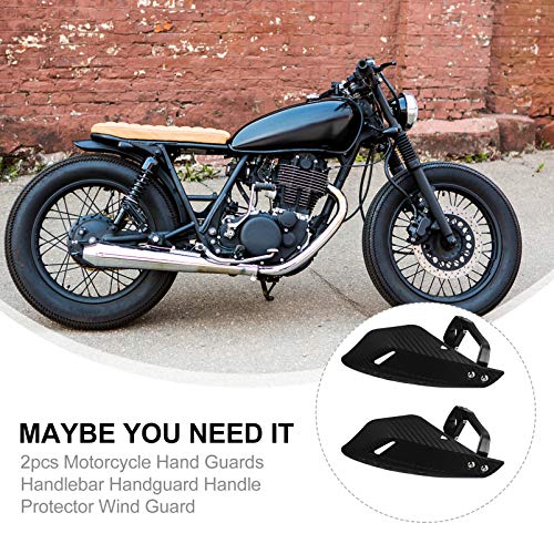 CLISPEED 2Pcs Motocicleta Protetores de Mão Guiador Guiador Protetor de Mão Protetor de Vento