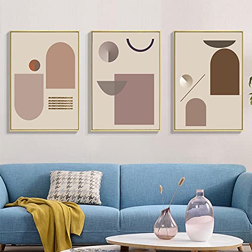 Impression artistique Boho KEBIA pour un salon chaleureux et vintage