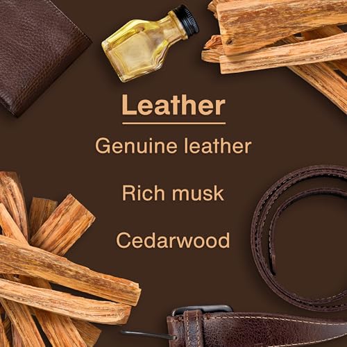 Image of LITTLE TREES Car Air Freshener | Hanging Tree Provides Long Lasting Scent for Auto and Home | Leather, 24 Air Fresheners
