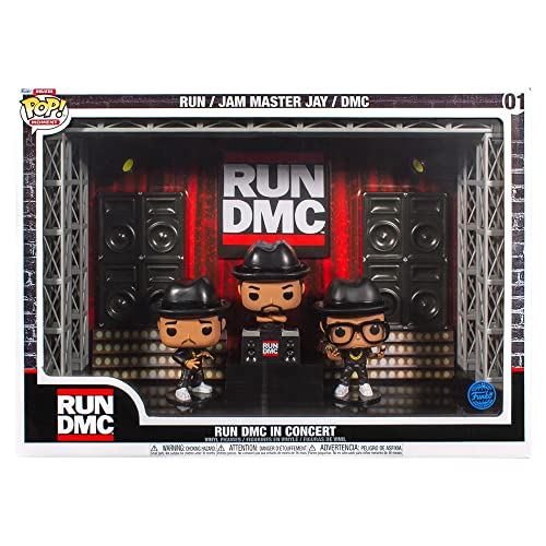Funko Deluxe Pop! Moment Run Dmc In Concert