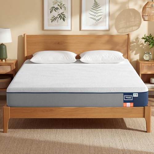 VASAGLE Matelas 140 x 190 cm, Matelas 2 Personnes,...