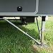 Lippert JT’s Strong Arm RV Jack Stabilizer Adapter Lugs for Round Footpads, Hydraulic Landing Gear Jacks on 5th Wheel RVs and Travel Trailers, 2-Pack - 314592