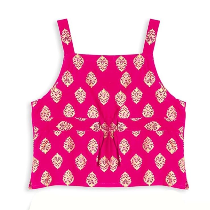 Image of Chandrakala Kids Lehenga Choli Set for Girls (KL120-P)