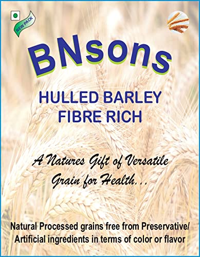 BNsons A Natural gift Versatile Grain for Health Hulled Barley (10 KG)