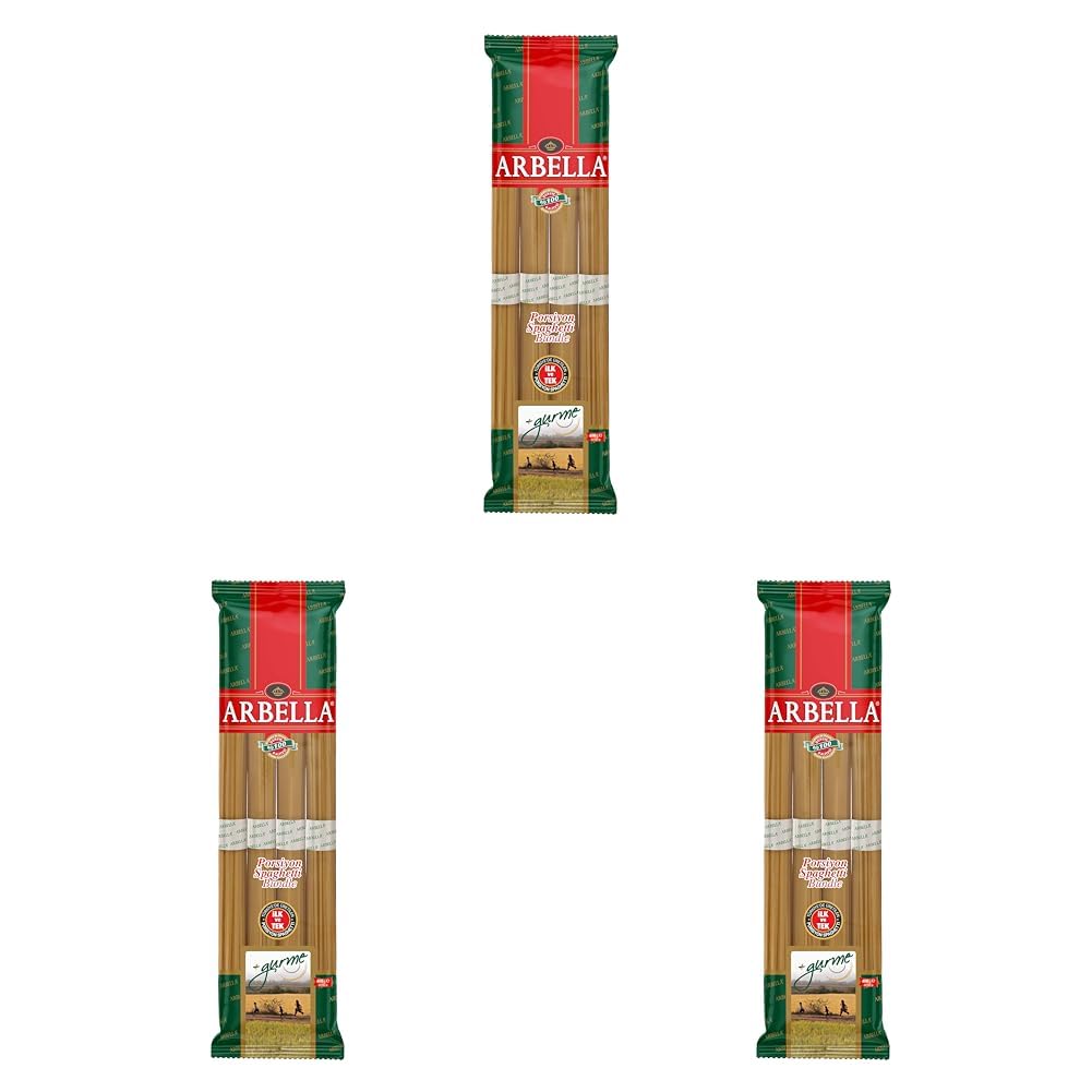Arbella Bundle Spaghetti Makarna, 400 gr 3lü paket