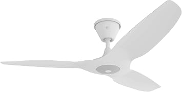 Big Ass Fans Haiku Coastal 52" Smart Outdoor Ceiling Fan with Remote for Indoor & Covered Patio, Coastal-Rated, Corrosion-Resistant, Matte White