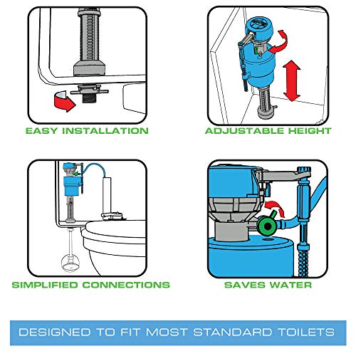 Next by Danco HC550 HydroClean Water-saving Toilet Fill Valve - Thumbnail 2