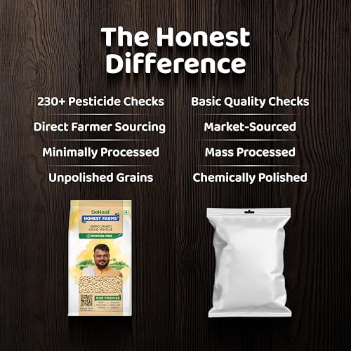Image of DeHaat Honest Farms Pesticide Free Unpolished Urad Whole 500 GM