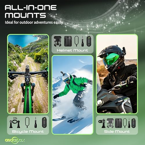 Image of Mini Action Camera 4K, Mini Body Camera WiFi, Wearable Sports POV Camera