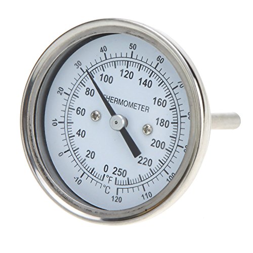 High Precision Stainless Steel Oven Thermometer Gauge Home Kitchen Food Meat Dial-Layfoo