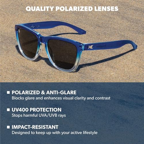 Image of Knockaround Square Polarized Sunglasses for Men & Women - UV400 Protection