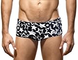 Zoggs Herren Badehose Coolangatta Toggs, Schwarz/Weiss, 3, 4196141