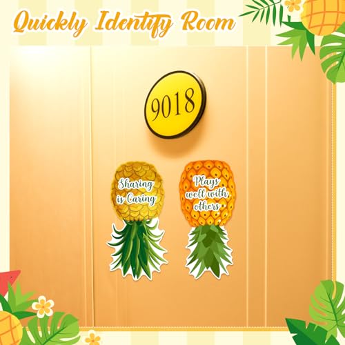 Imanes decorativos de piña pack 2 para puerta miniatura 3