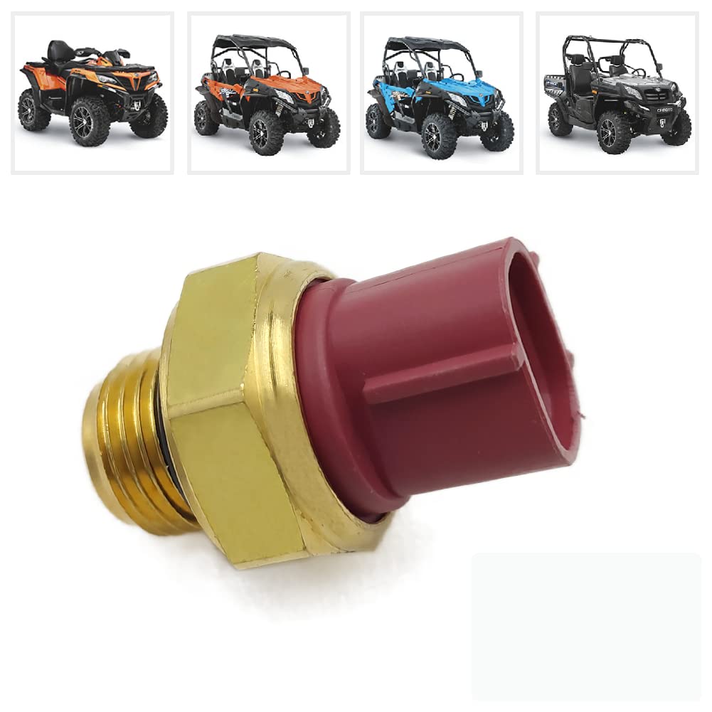 QYMOTO Radiator Temperature Sensor Fan Switch Sensor for