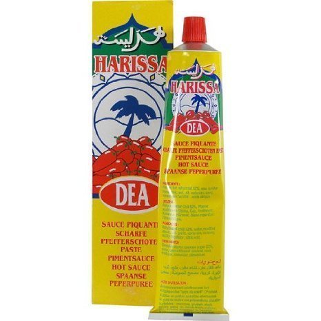 Harissa Condiment in Tube -North African Hot Red Sauce- 120 Gr 4....