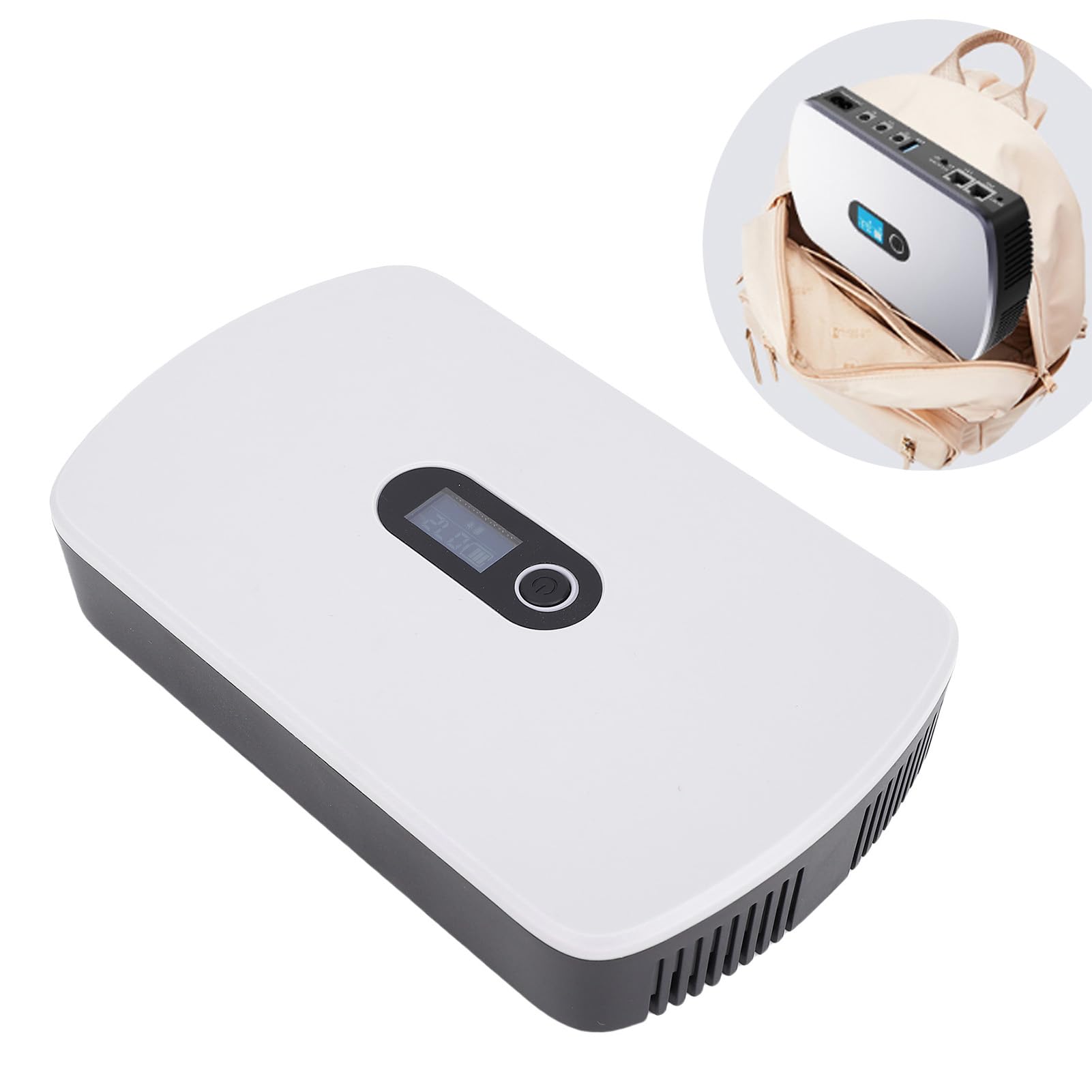 Eujgoov 10400 Mini o Dużej Pojemności Mini UPS Prąd Kopii Zapasowej Zasilacz Adaptacyjny Urządzenie Prąd Wyjściowy Kamera Router Optyczny Wbudowany w Adapter POE15V (wtyczka UE)