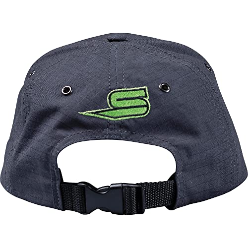 SALVIMAR Visor Unisex Adult Baseball Cap, Black, One Size - Image 2